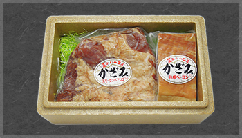 スペアリブとベーコン